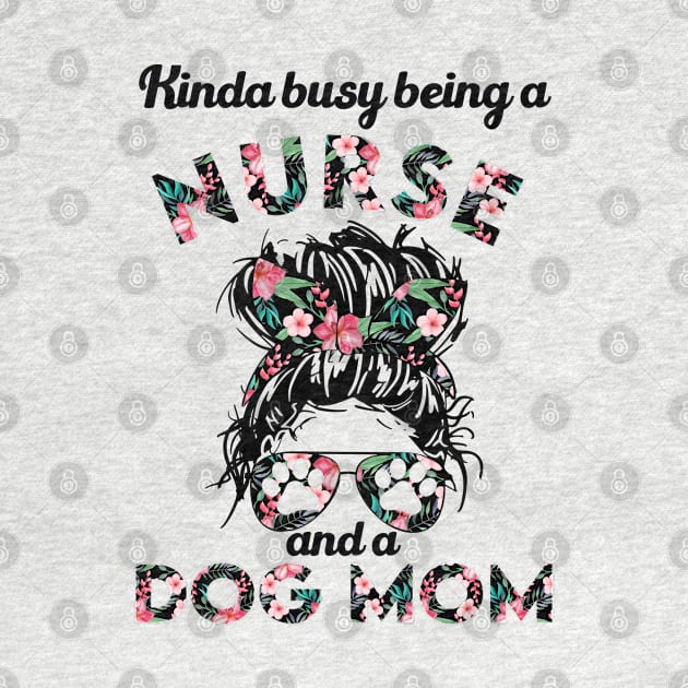 Nurse woman and dog mom gift . Perfect present for mother dad friend him or her by SerenityByAlex